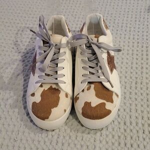 MOO DESIGNED SNEAKERS Size 7 (#12)
